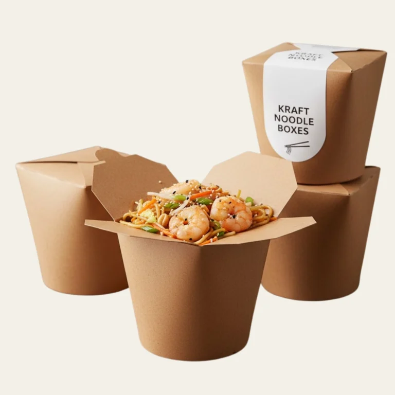 Kraft Noodle Boxes - Hot Custom Boxes