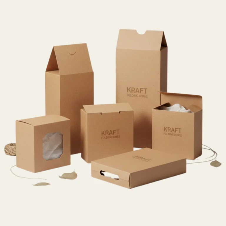 Kraft Folding Boxes - Hot Custom Boxes