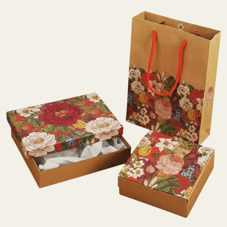 Kraft Flower Boxes - Hot Custom Boxes