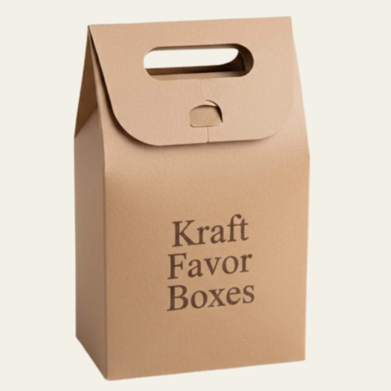 Kraft Favor Boxes - Hot Custom Boxes