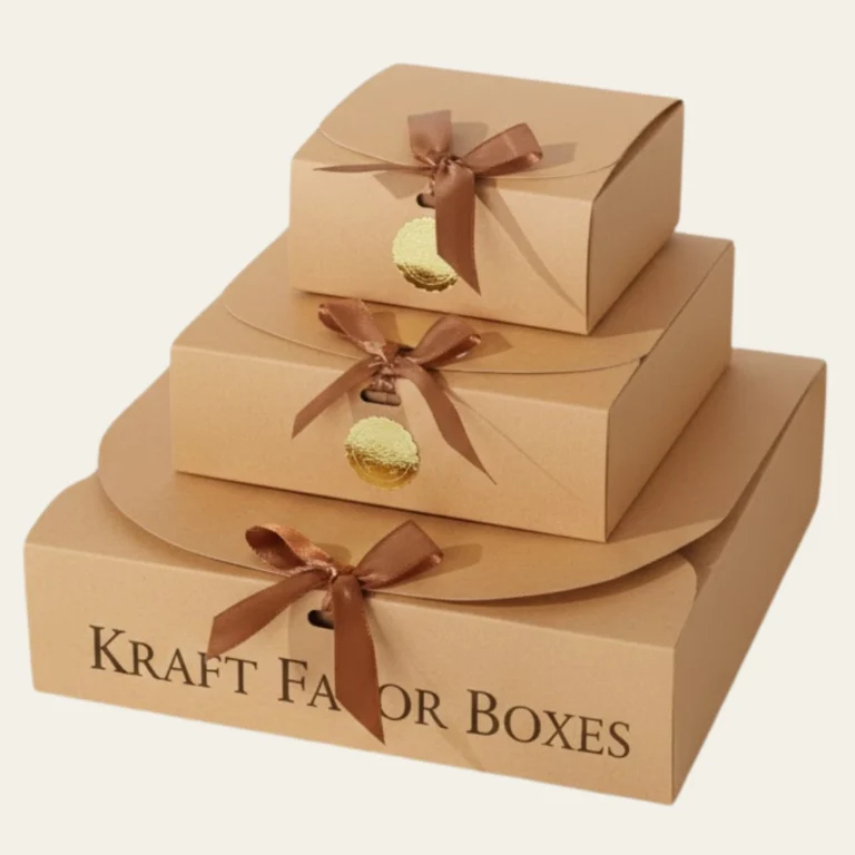 Kraft Favor Boxes - Hot Custom Boxes