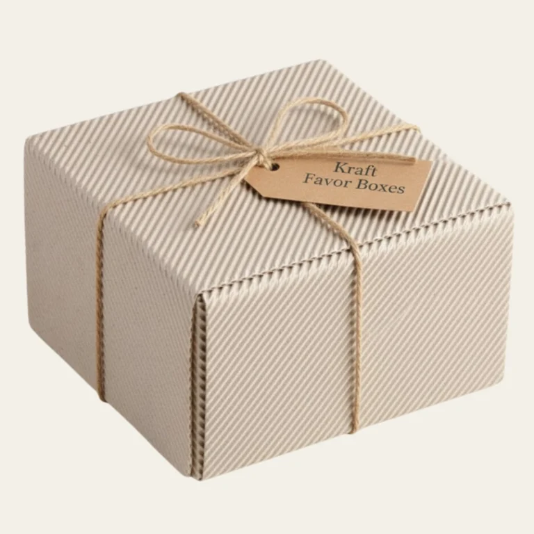 Kraft Favor Boxes - Hot Custom Boxes