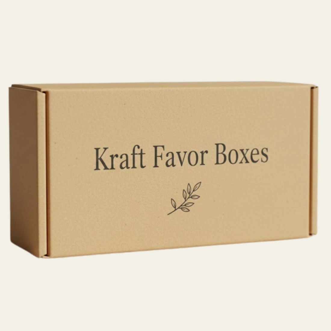 Kraft Favor Boxes - Hot Custom Boxes