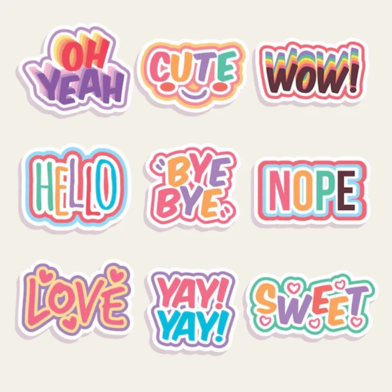 Decorative Stickers - Hot Custom Boxes