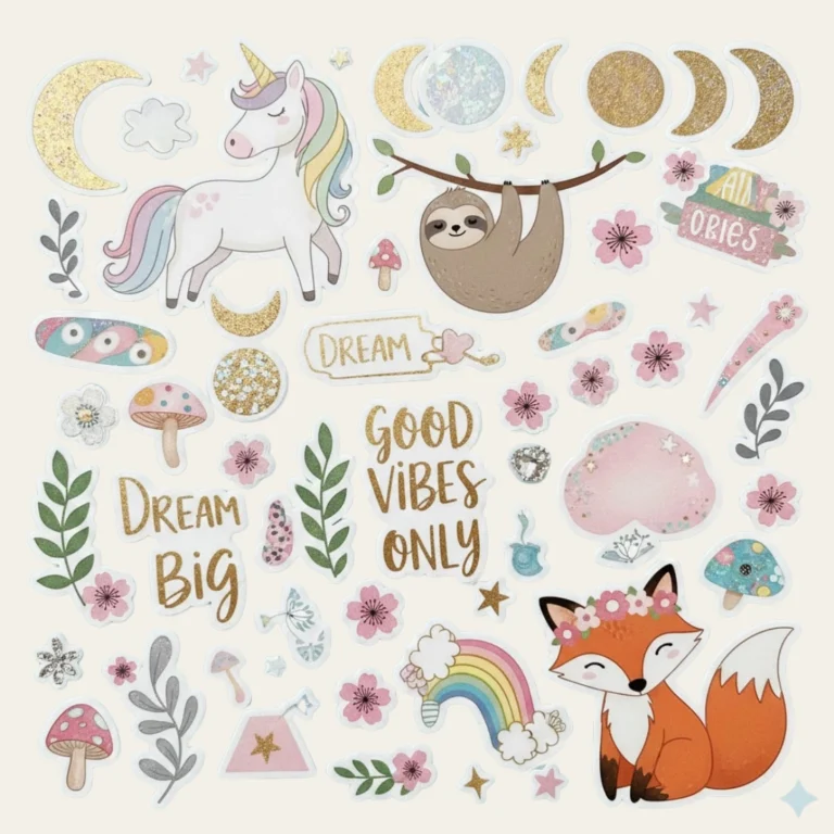 Decorative Stickers - Hot Custom Boxes