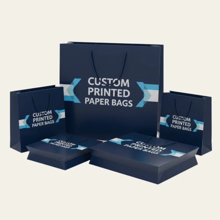 Custom Printed Paper Bags - Hot Custom Boxes