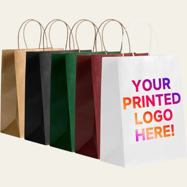 Custom Printed Paper Bags - Hot Custom Boxes