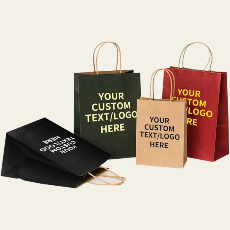 Custom Printed Paper Bags - Hot Custom Boxes