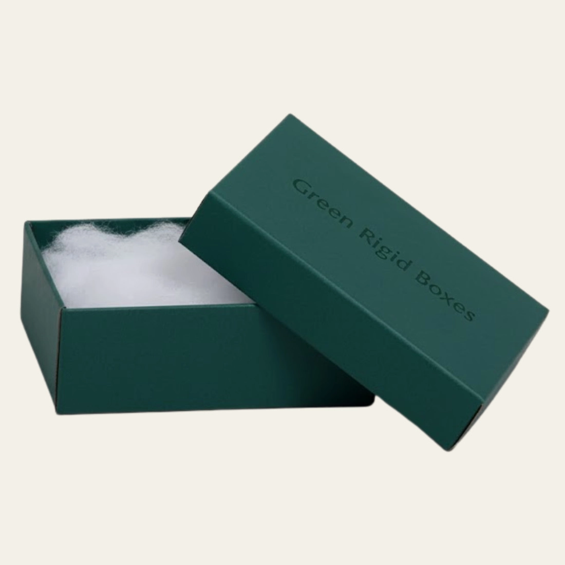 Green Rigid Boxes - Hot Custom Boxes