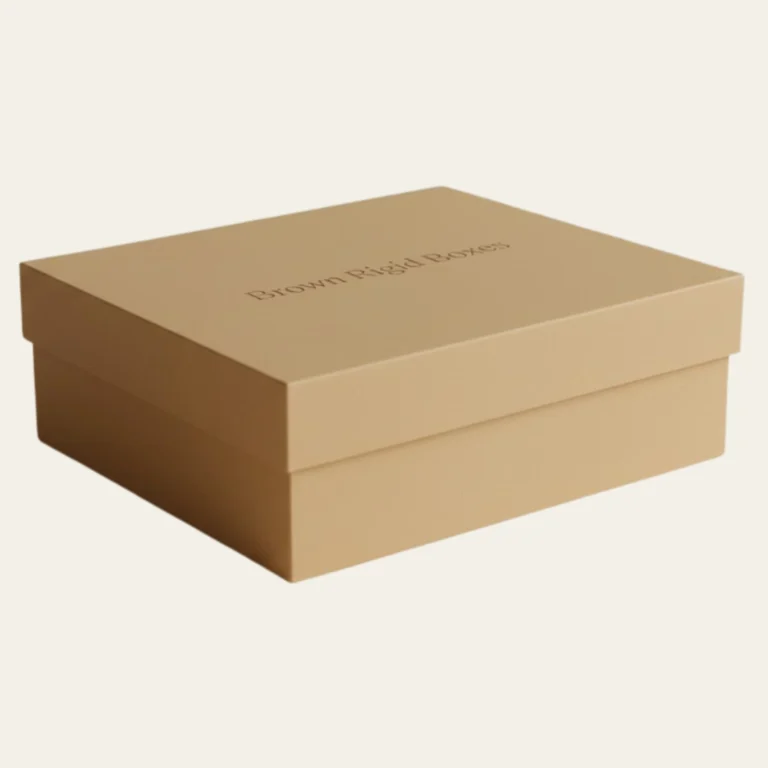 Brown Rigid Boxes - Hot Custom Boxes