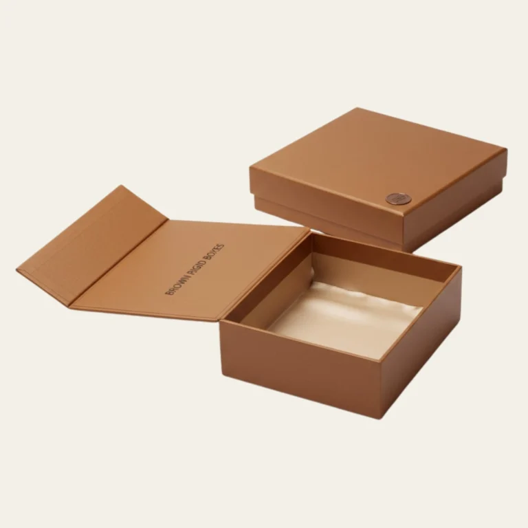 Brown Rigid Boxes - Hot Custom Boxes