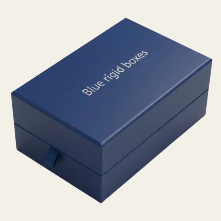 Blue Rigid Boxes Wholesale | Custom Blue Rigid Packaging