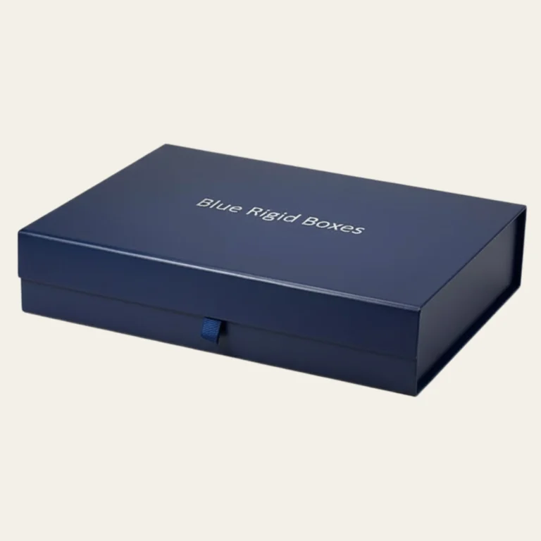 Blue Rigid Boxes - Hot Custom Boxes