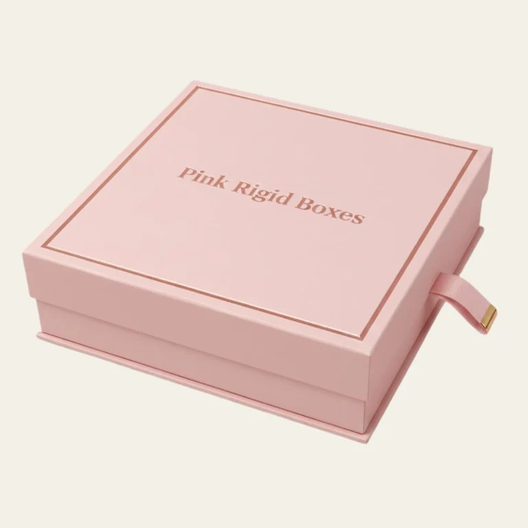 Pink Rigid Boxes - Hot Custom Boxes