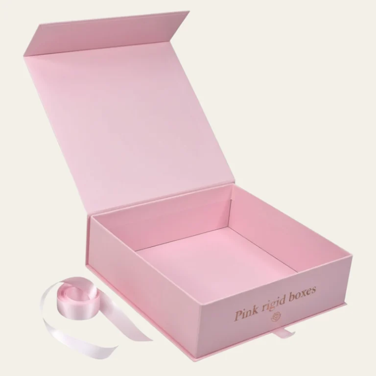 Pink Rigid Boxes - Hot Custom Boxes