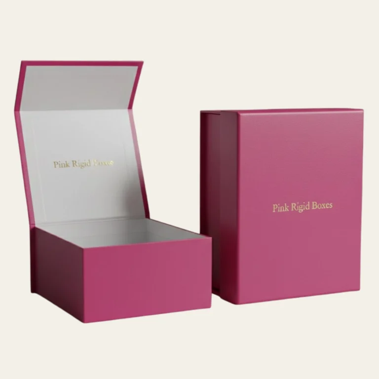 Pink Rigid Boxes - Hot Custom Boxes