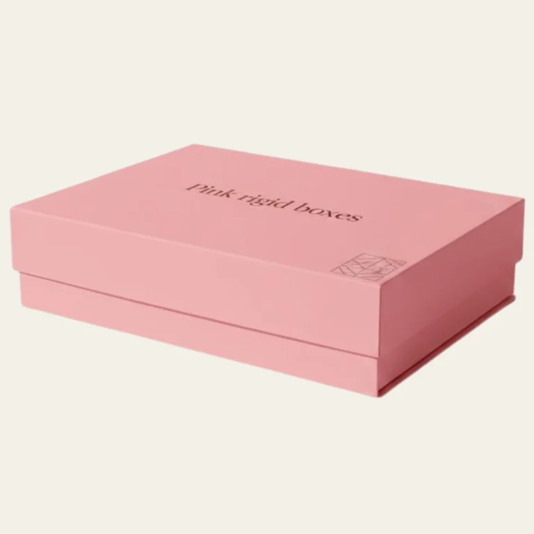 Pink Rigid Boxes - Hot Custom Boxes