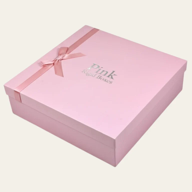 Pink Rigid Boxes - Hot Custom Boxes