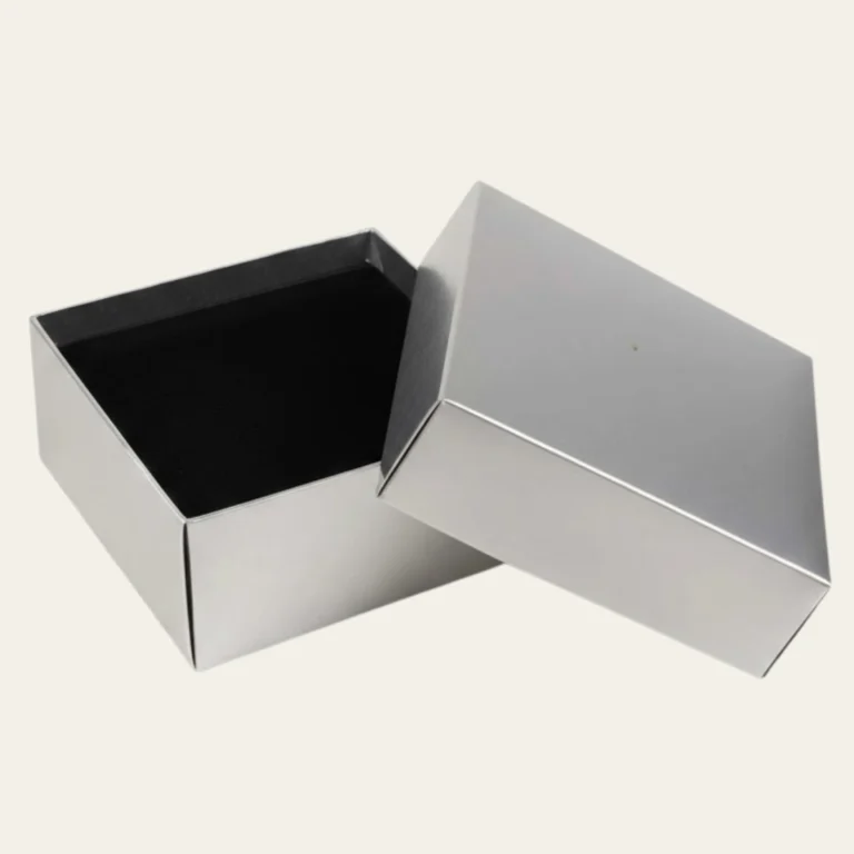 Silver Rigid Boxes - Hot Custom Boxes