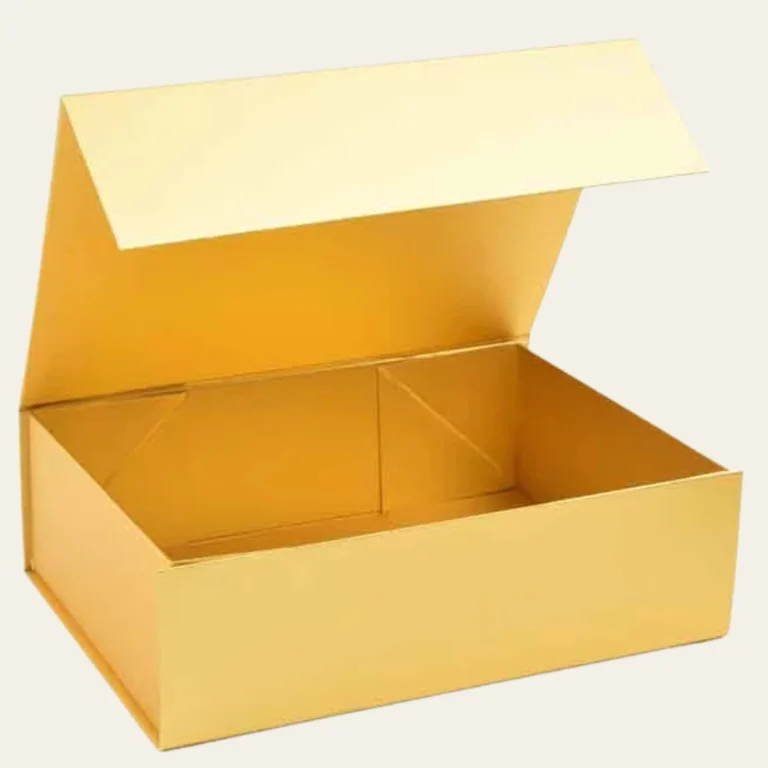 Yellow Rigid Boxes - Hot Custom Boxes