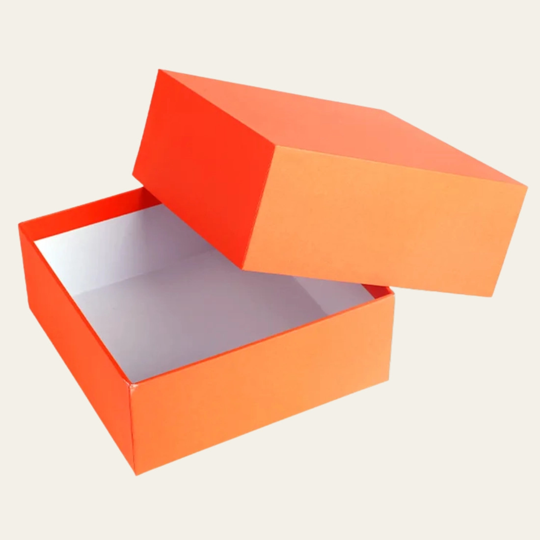 Orange Rigid Boxes - Hot Custom Boxes