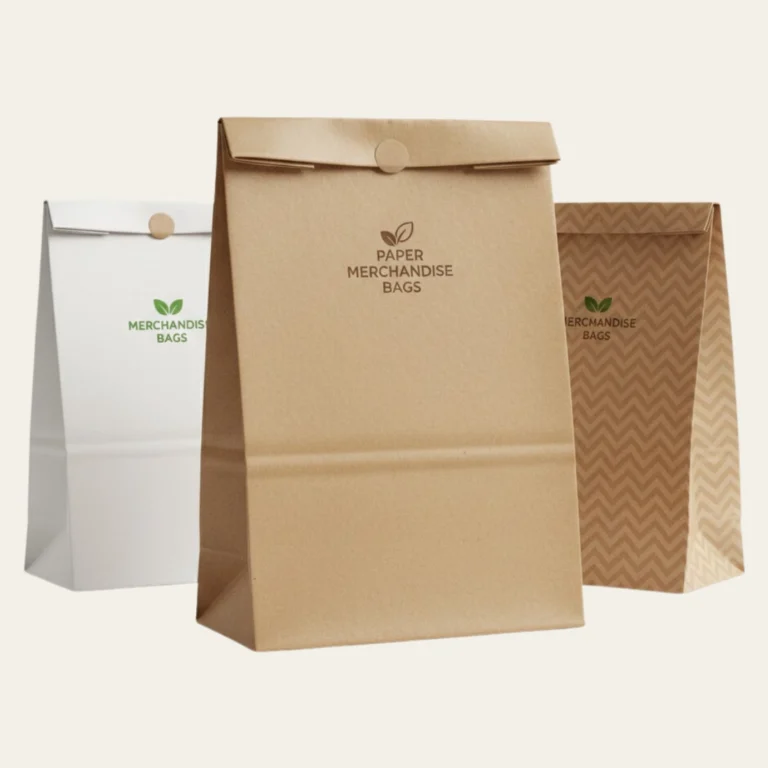 Paper Merchandise Bags - Hot Custom Boxes