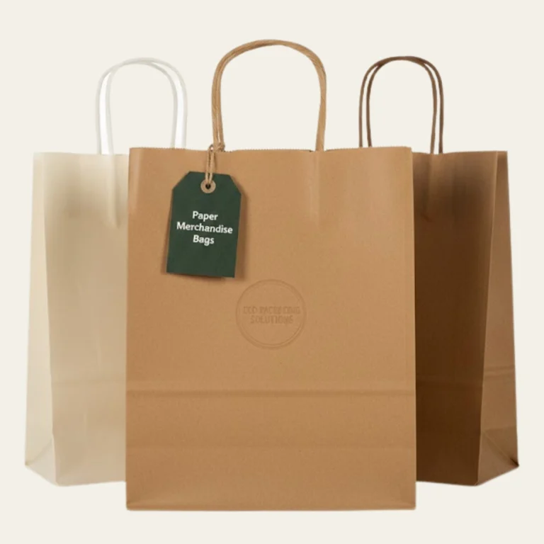 Paper Merchandise Bags - Hot Custom Boxes