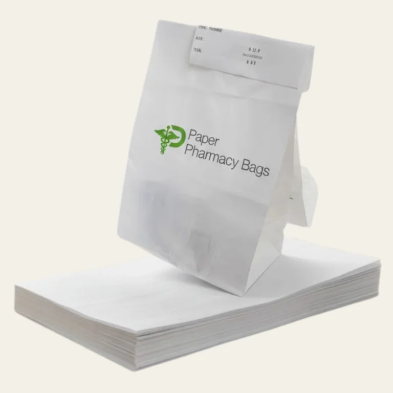 Paper Pharmacy Bags - Hot Custom Boxes