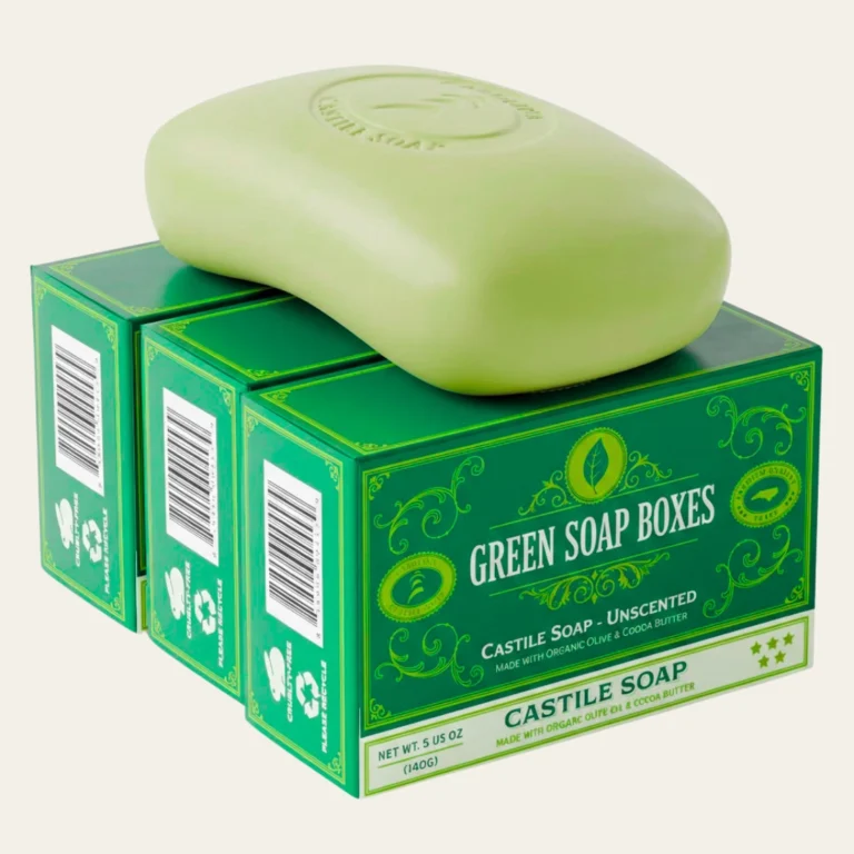 Green Soap Boxes - Hot Custom Boxes