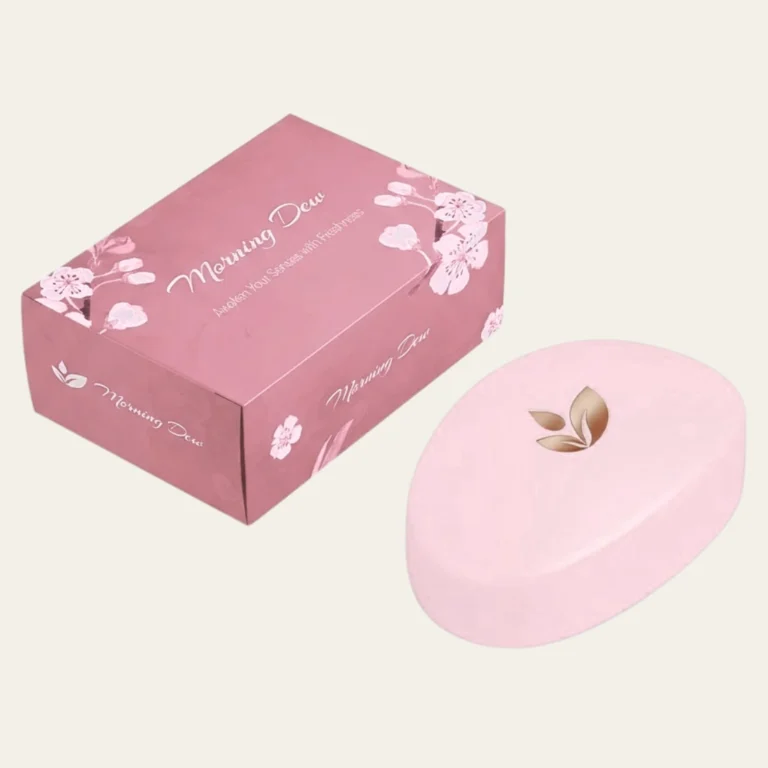 Pink Soap Boxes - Hot Custom Boxes