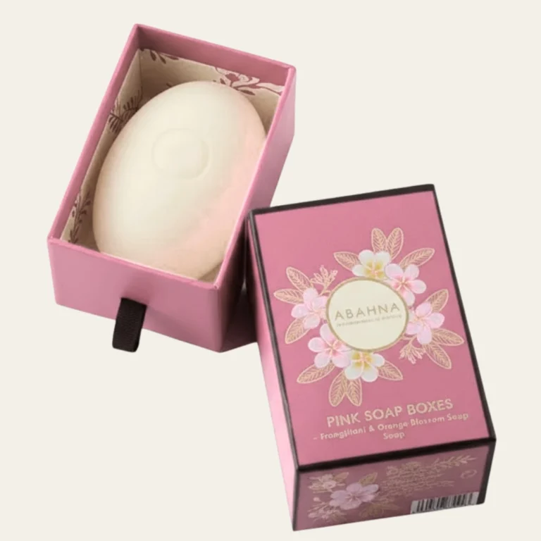 Pink Soap Boxes - Hot Custom Boxes