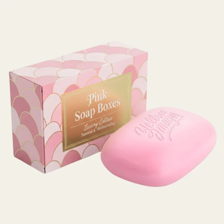 Pink Soap Boxes - Hot Custom Boxes