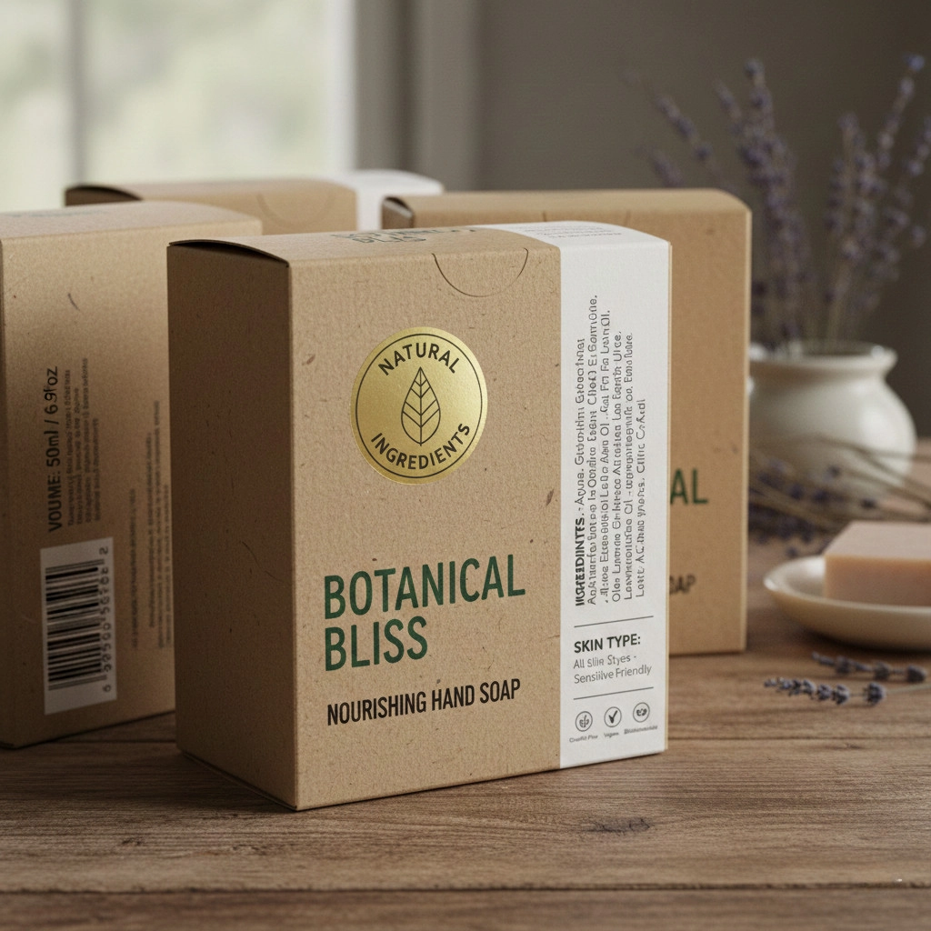 Custom Liquid Soap Boxes