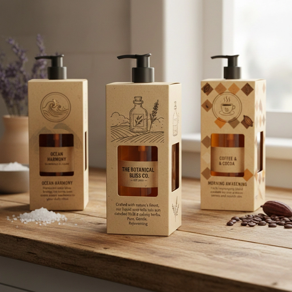 Custom Liquid Soap Boxes