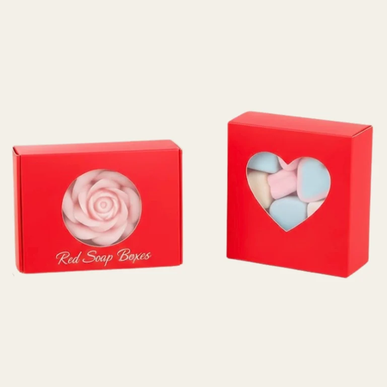 Red Soap Boxes - Hot Custom Boxes
