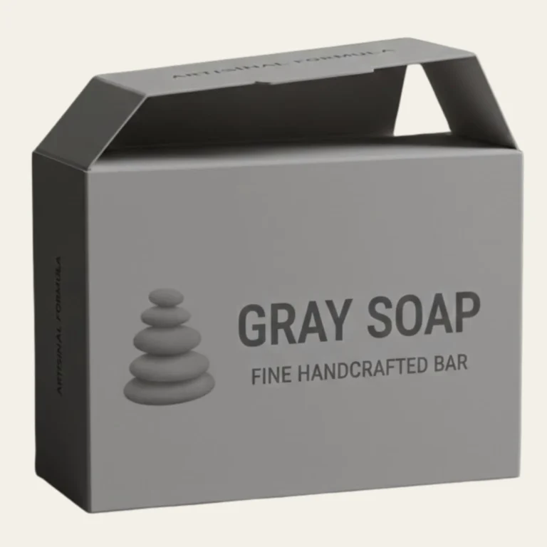 Gray Soap Boxes - Hot Custom Boxes