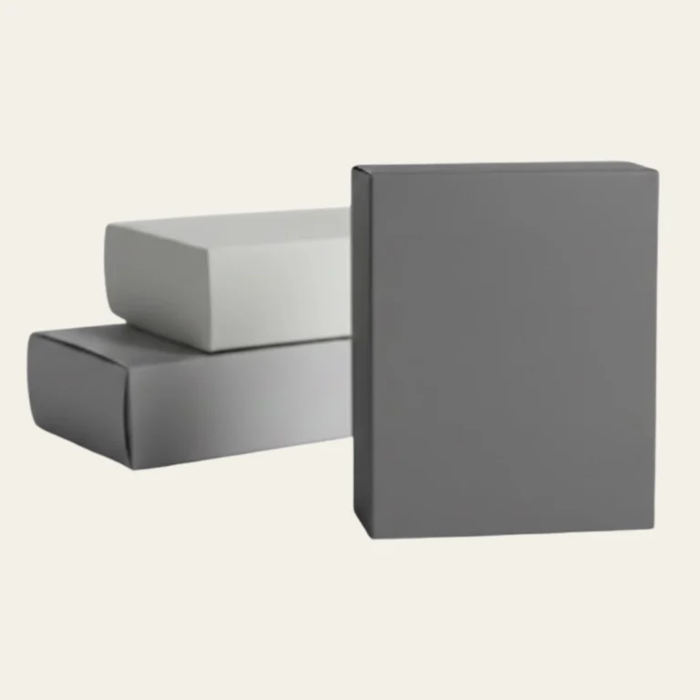 Gray Soap Boxes - Hot Custom Boxes