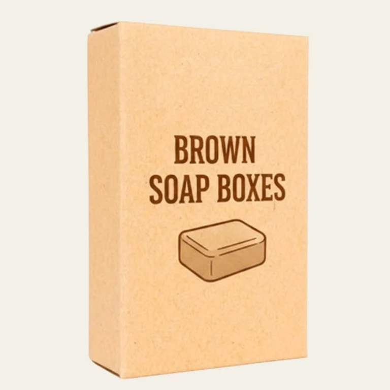 Brown Soap Boxes - Hot Custom Boxes