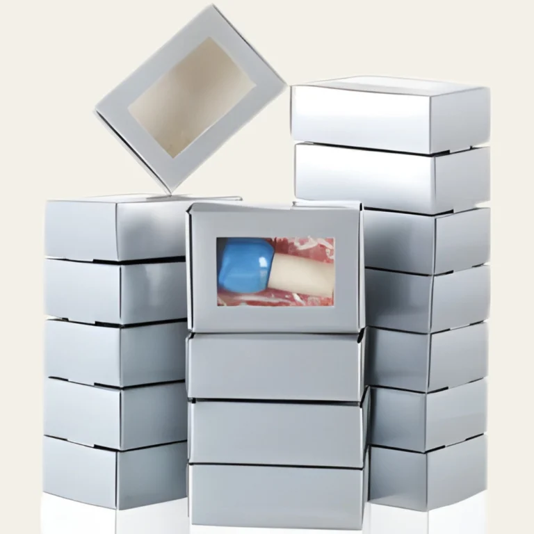 Silver Soap Boxes - Hot Custom Boxes