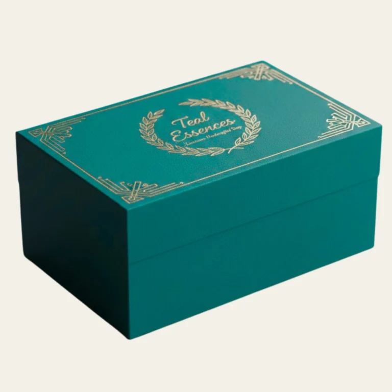Teal Soap Boxes - Hot Custom Boxes