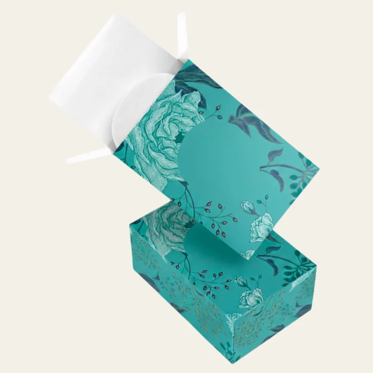 Teal Soap Boxes - Hot Custom Boxes