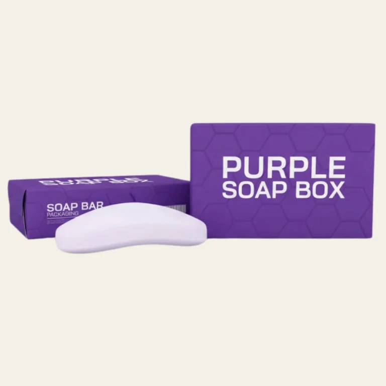 Purple Soap Boxes - Hot Custom Boxes