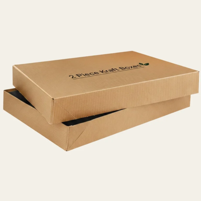 2 Piece Kraft Boxes - Hot Custom Boxes
