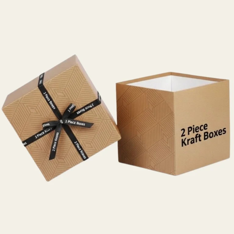 2 Piece Kraft Boxes - Hot Custom Boxes