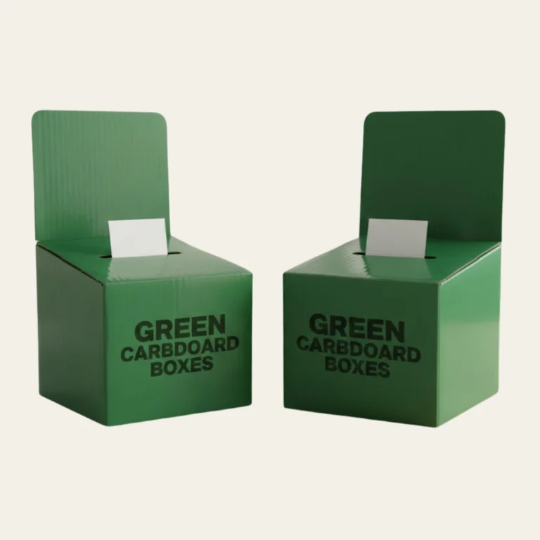 Green Cardboard Boxes - Hot Custom Boxes