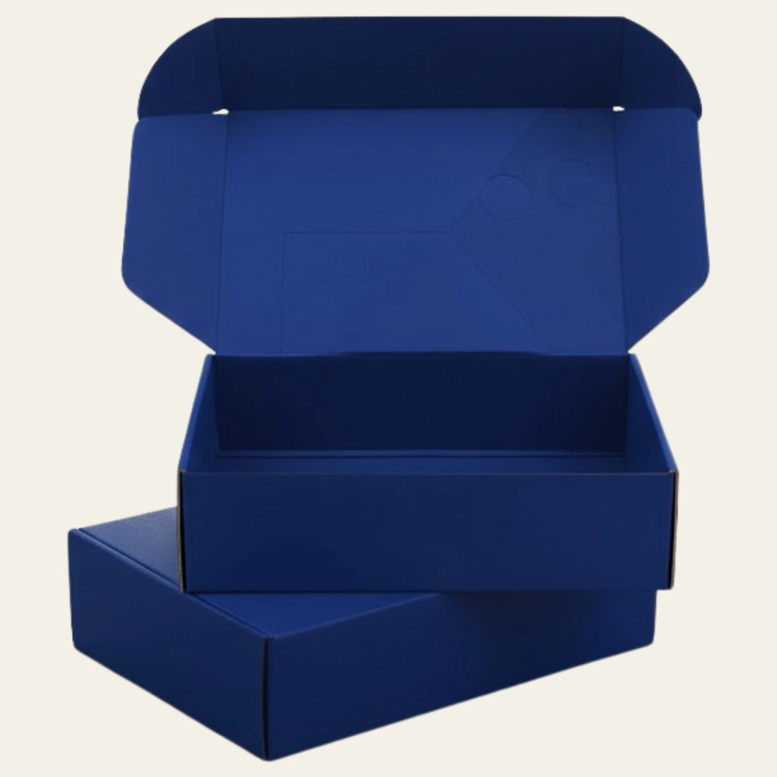 Blue Cardboard Boxes - Hot Custom Boxes