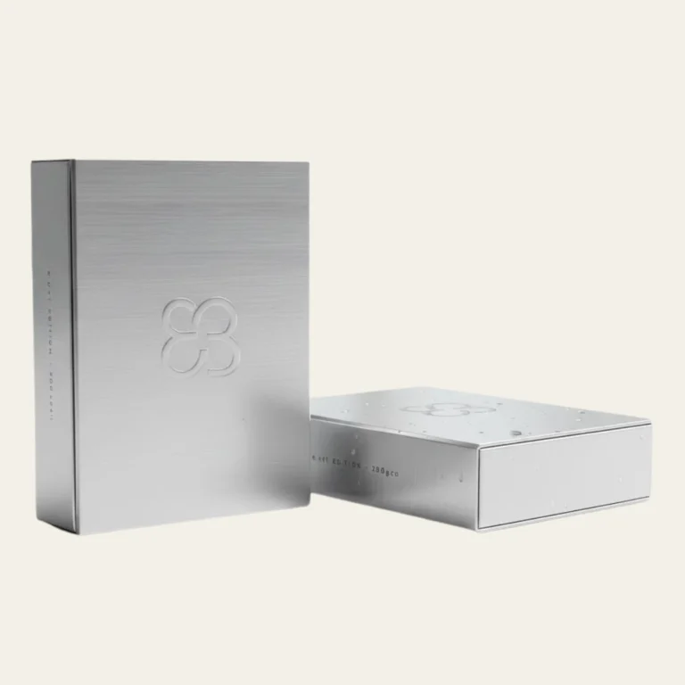 Silver Cardboard Boxes - Hot Custom Boxes
