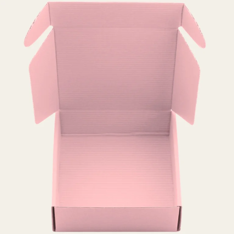 Pink Cardboard Boxes - Hot Custom Boxes