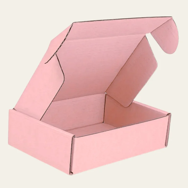 Pink Cardboard Boxes - Hot Custom Boxes