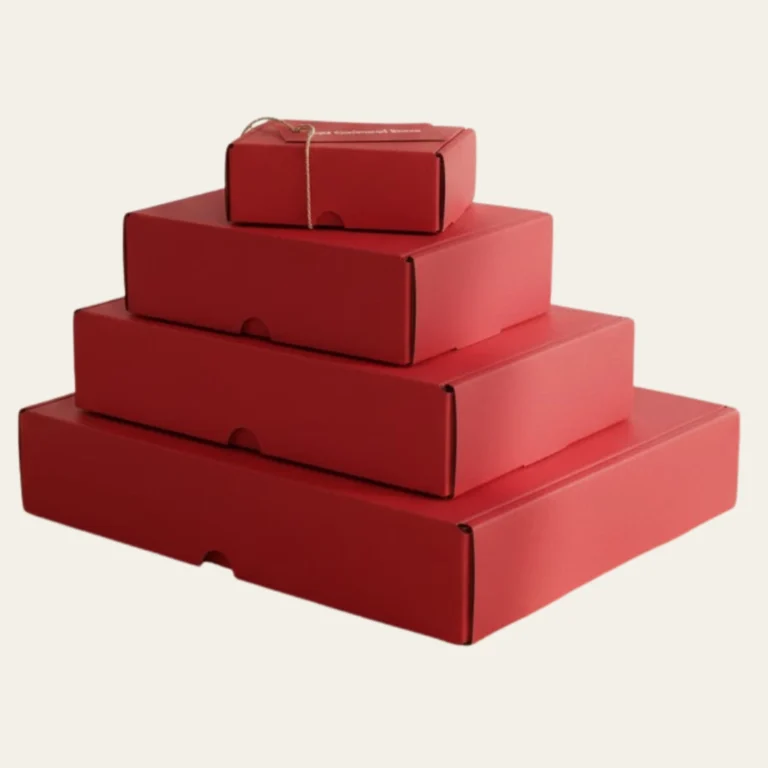 Red Cardboard Boxes - Hot Custom Boxes